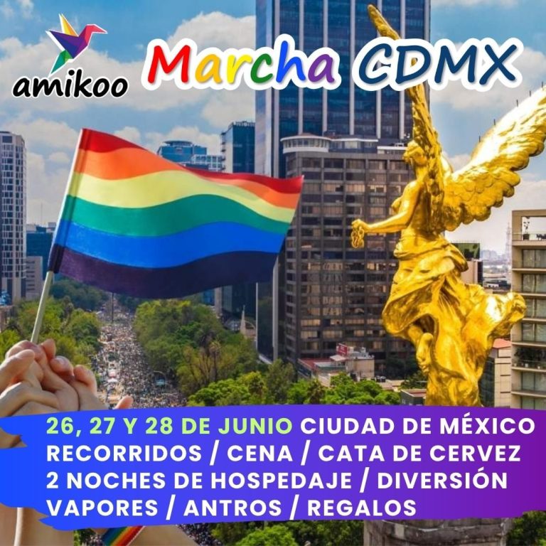 Paquete Gay Pride, Marcha Ciudad de México 2026, con City Tour Gay en la Ciudad de México. Paquete Gay Pride, Marcha Ciudad de México 2026, con City Tour Gay en la Ciudad de México.