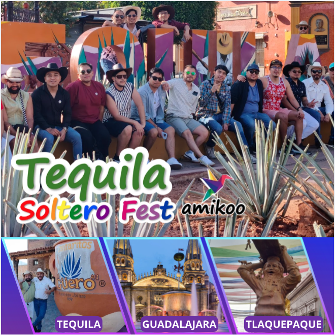 Tour gay a Tequila y Guadalajara saliendo de Ciuad de México Chicos gay paseando en Tequilas Jalisco